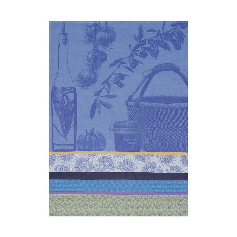 Saveurs de Provence Cotton Tea Towel by Le Jacquard Francais