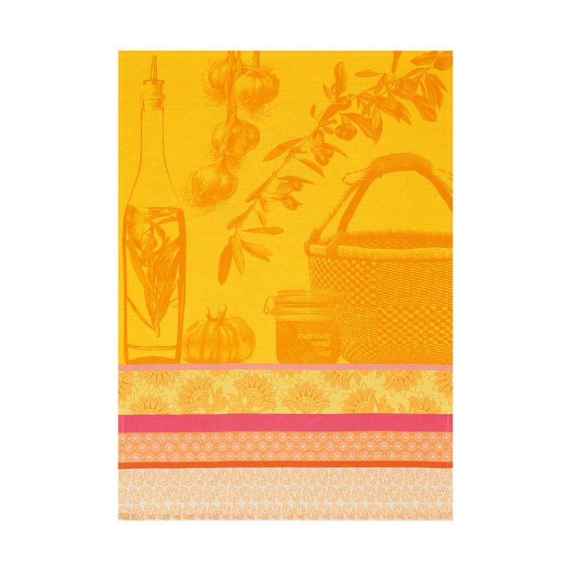 Saveurs de Provence Cotton Tea Towel by Le Jacquard Francais