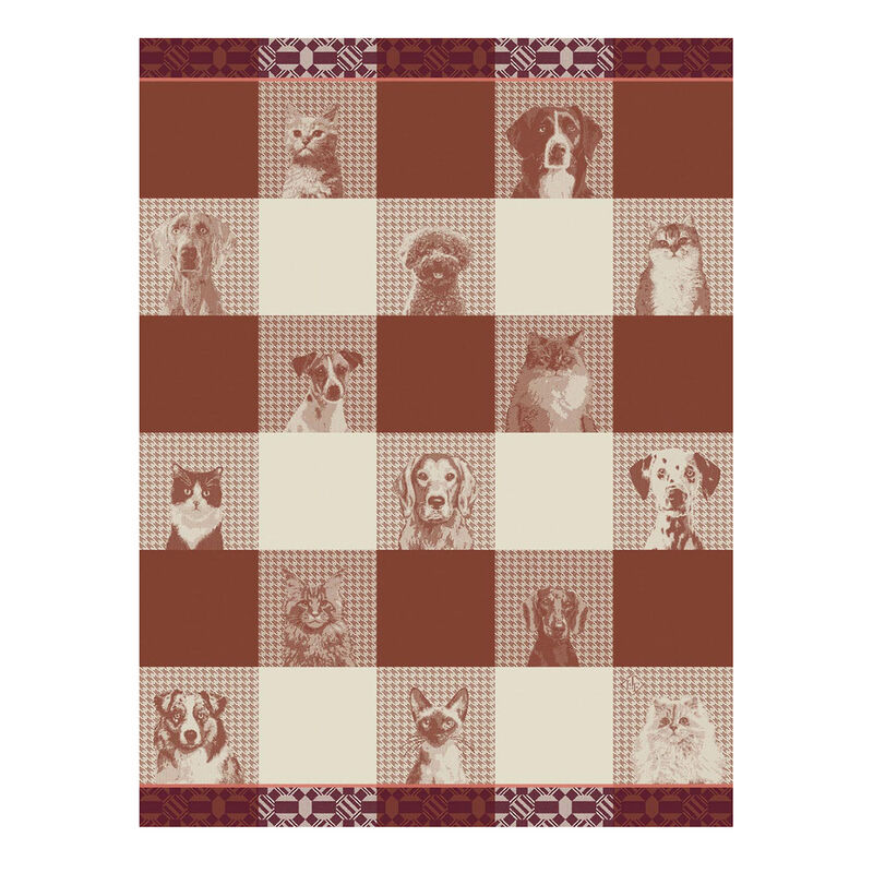 Truffes Cotton Tea Towel by Le Jacquard Francais