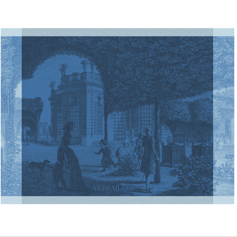 Versailles Cotton Tea Towel by Le Jacquard Francais