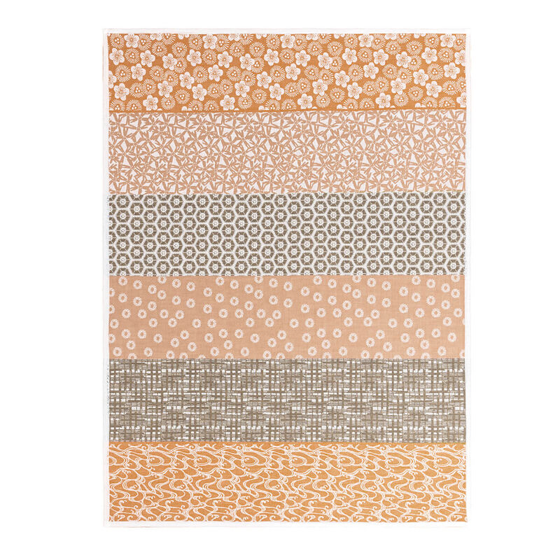 Wagara Cotton Tea Towels by Le Jacquard Francais