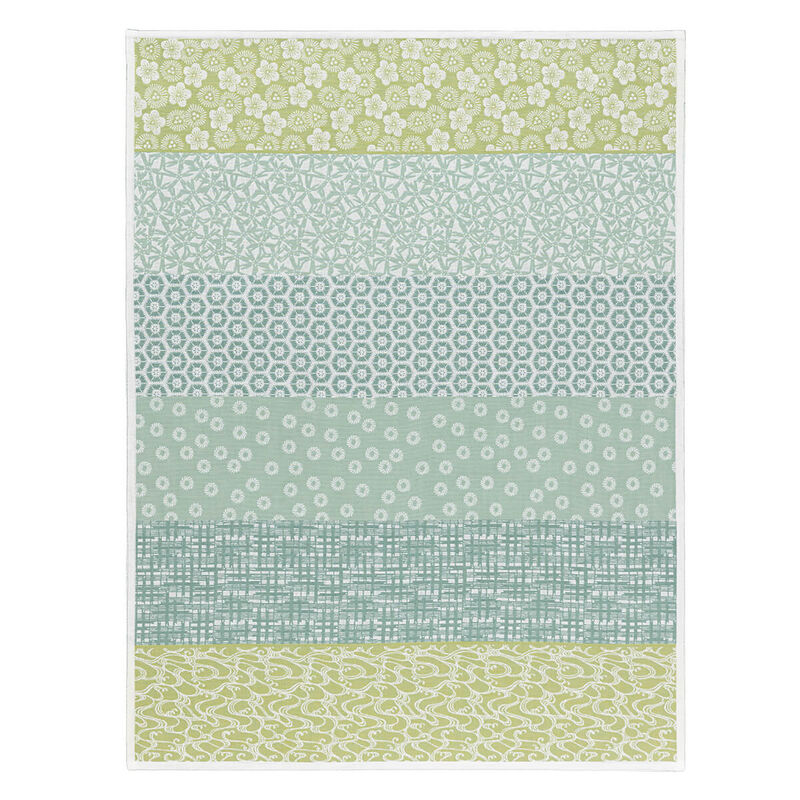 Wagara Cotton Tea Towels by Le Jacquard Francais