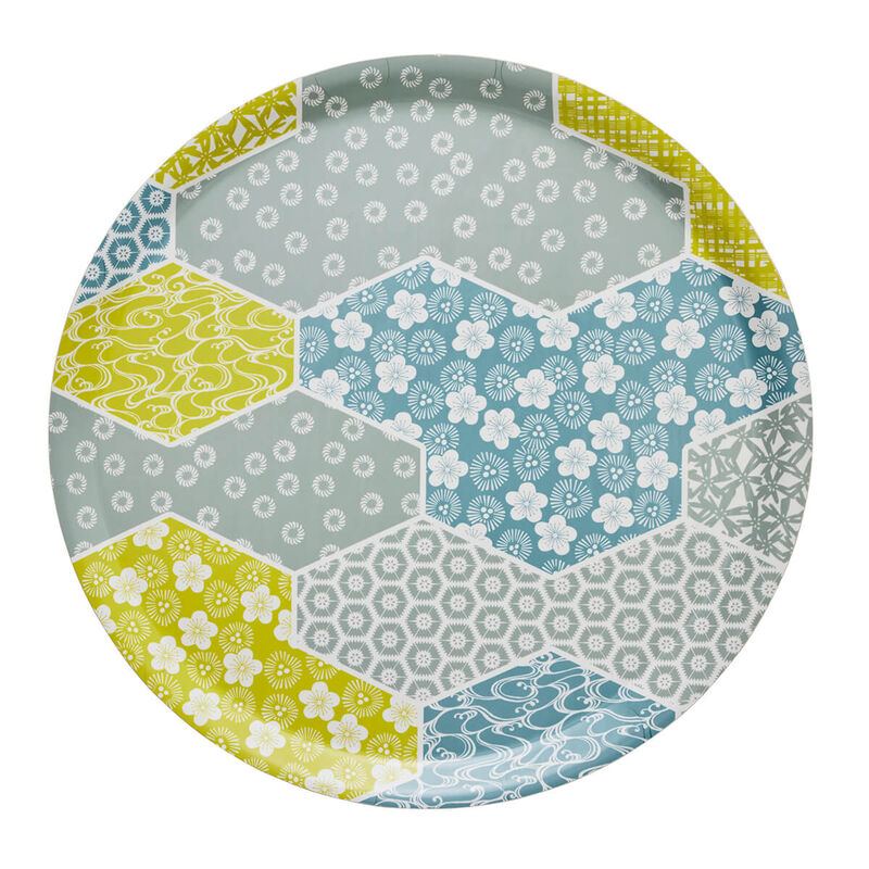 Wagara Wood Tray by Le Jacquard Francais
