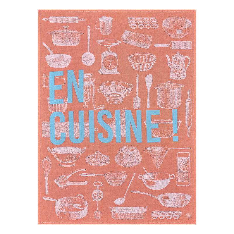 En Cuisine Tea Towel by Le Jacquard Francais