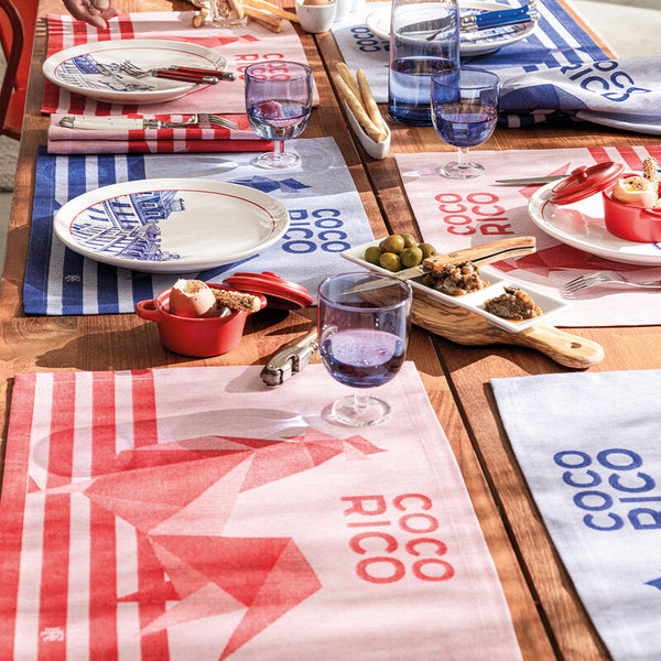 Coco-Rico Élysée Cotton Table Linens