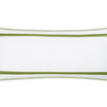 Louise Pique Lumbar Pillow Cover by Matouk Collection