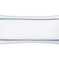 Louise Pique Lumbar Pillow Cover by Matouk Collection