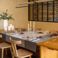 Voyage Iconique Cotton Easy-Care Table Linens by Le Jacquard Francais