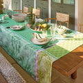 Sinharaja Coated Cotton Table Linens by Le Jacquard Francais
