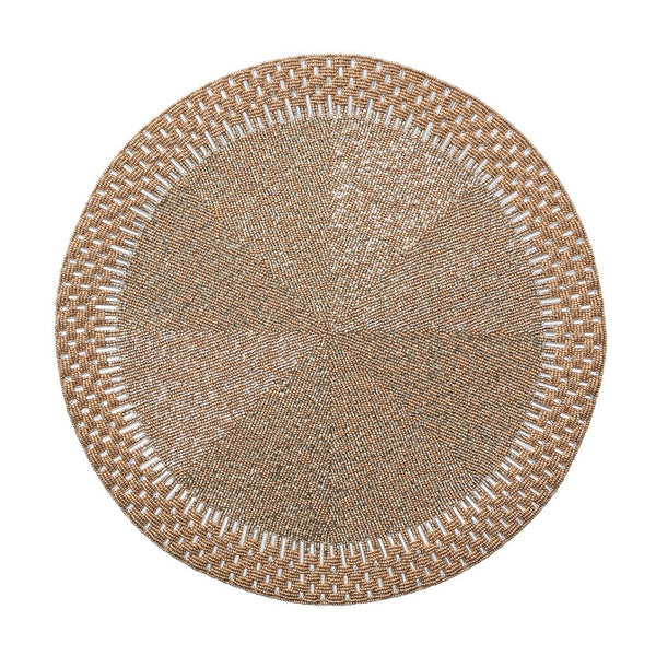 Palisade Placemat in Gold & Silver