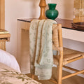 Feuillage Cotton Throw by Le Jacquard Francais