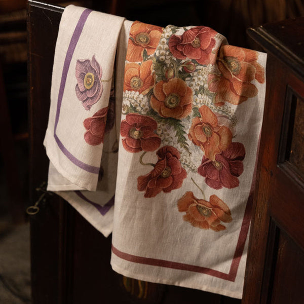 Poppy Tea Towel
