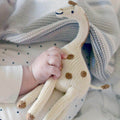 Giraffe Baby Toy  Organic Newborn Rattle