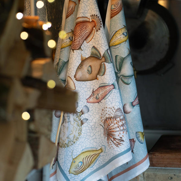 Reef Tea Towel