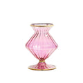 Scallop Bud Vase in Pink