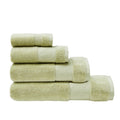 Caresse Bath Towels by Le Jacquard Francais