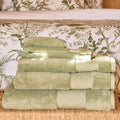 Caresse Bath Towels by Le Jacquard Francais