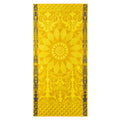 Soleil Yellow Cotton Beach Towels by Le Jacquard Francais