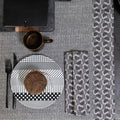 Empreintes Cotton Table Linens by Le Jacquard Francais