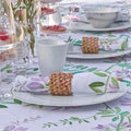Pois de senteur Cotton Table Linens by Le Jacquard Francais
