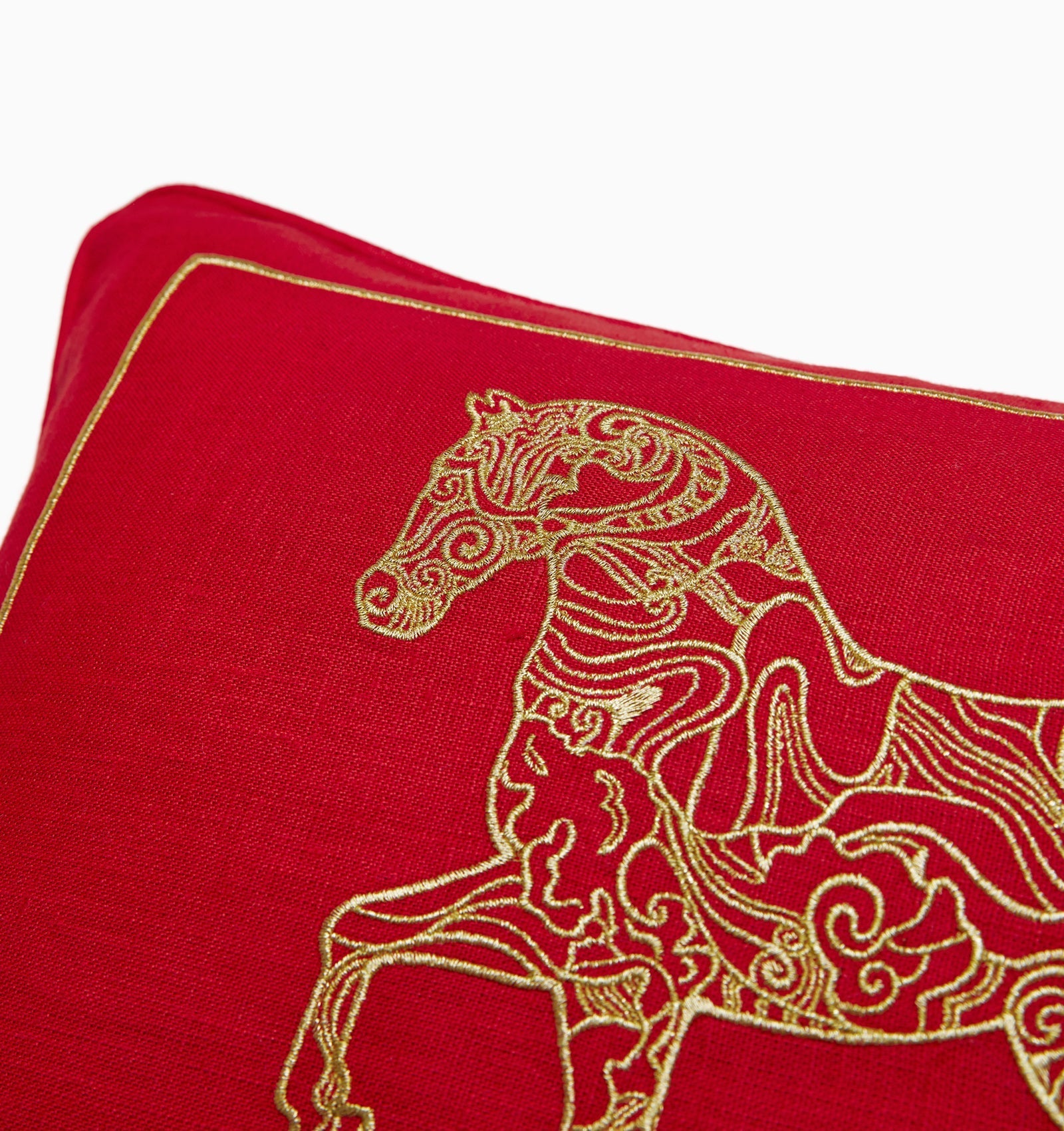 Year of the Horse Decorative Pillow by SFERRA