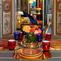 St. Moritz Wine Bicolored Glass by Mario Luca Giusti