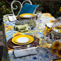 Sungarden Table Linens by Tessitura Toscana Telerie