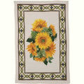 Etruscan Garden Tea Towel by Tessitura Toscana Telerie