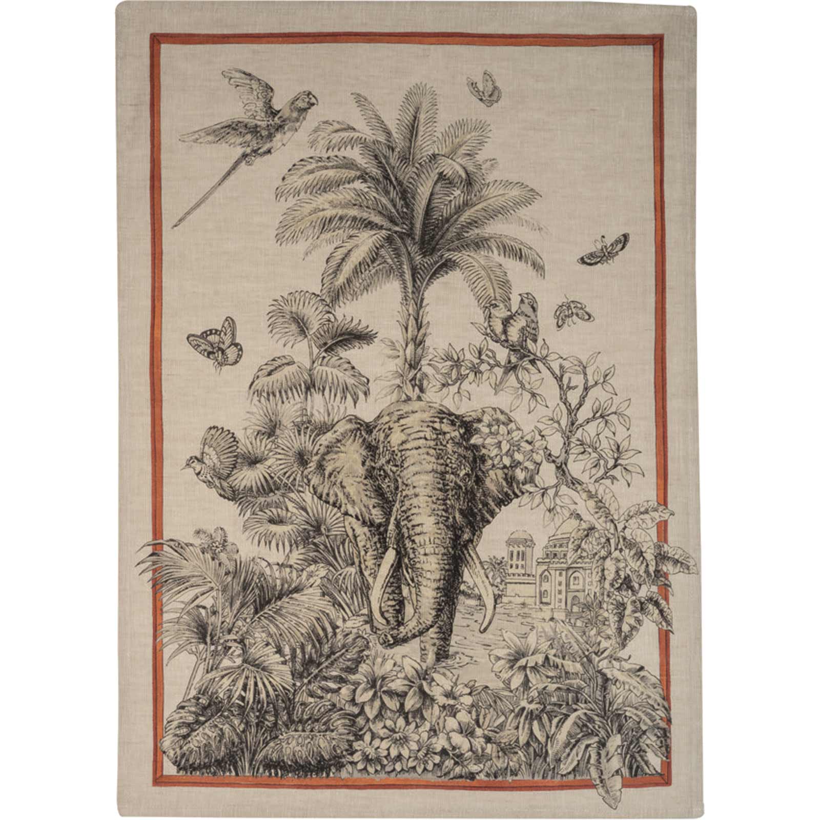 Tantra Tea Towel by Tessitura Toscana Telerie