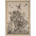 Tantra Tea Towel by Tessitura Toscana Telerie