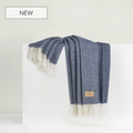 Pinstripe Cashmere Throw by Lands Downunder