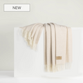 Pinstripe Cashmere Throw by Lands Downunder