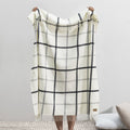 Tattersall Plaid Throw