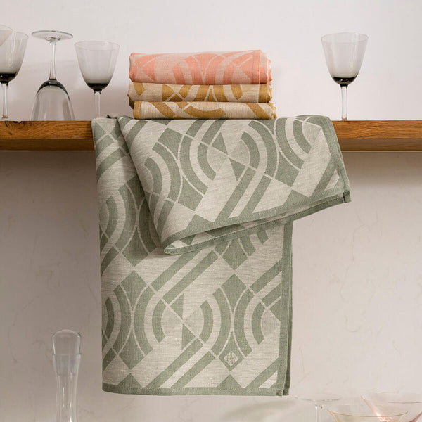 Néo Linen Crystal Cotton Tea Towel