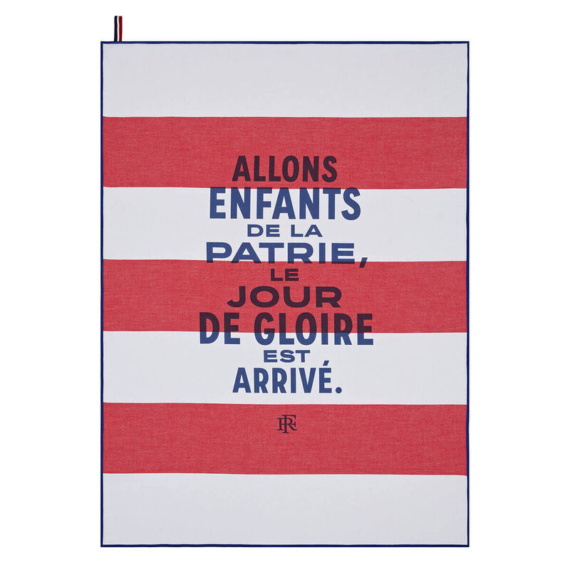 Elysée Patrie Cotton Tea Towels by Le Jacquard Francais