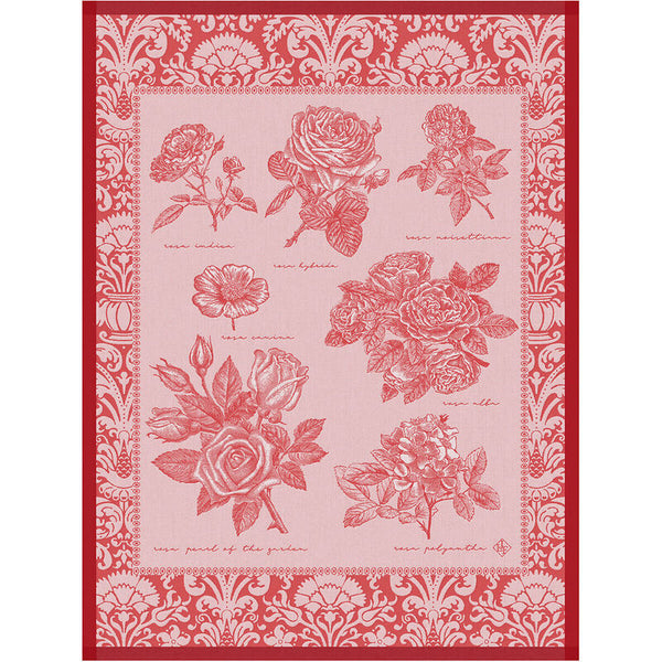 Jardin des roses Cotton Tea Towels
