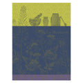 Moutarde En Fleurs Cotton Tea Towel by Le Jacquard Francais