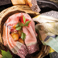 Potager D'hiver  Cotton Tea Towel by Le Jacquard Francais