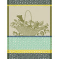 Potager D'hiver  Cotton Tea Towel by Le Jacquard Francais