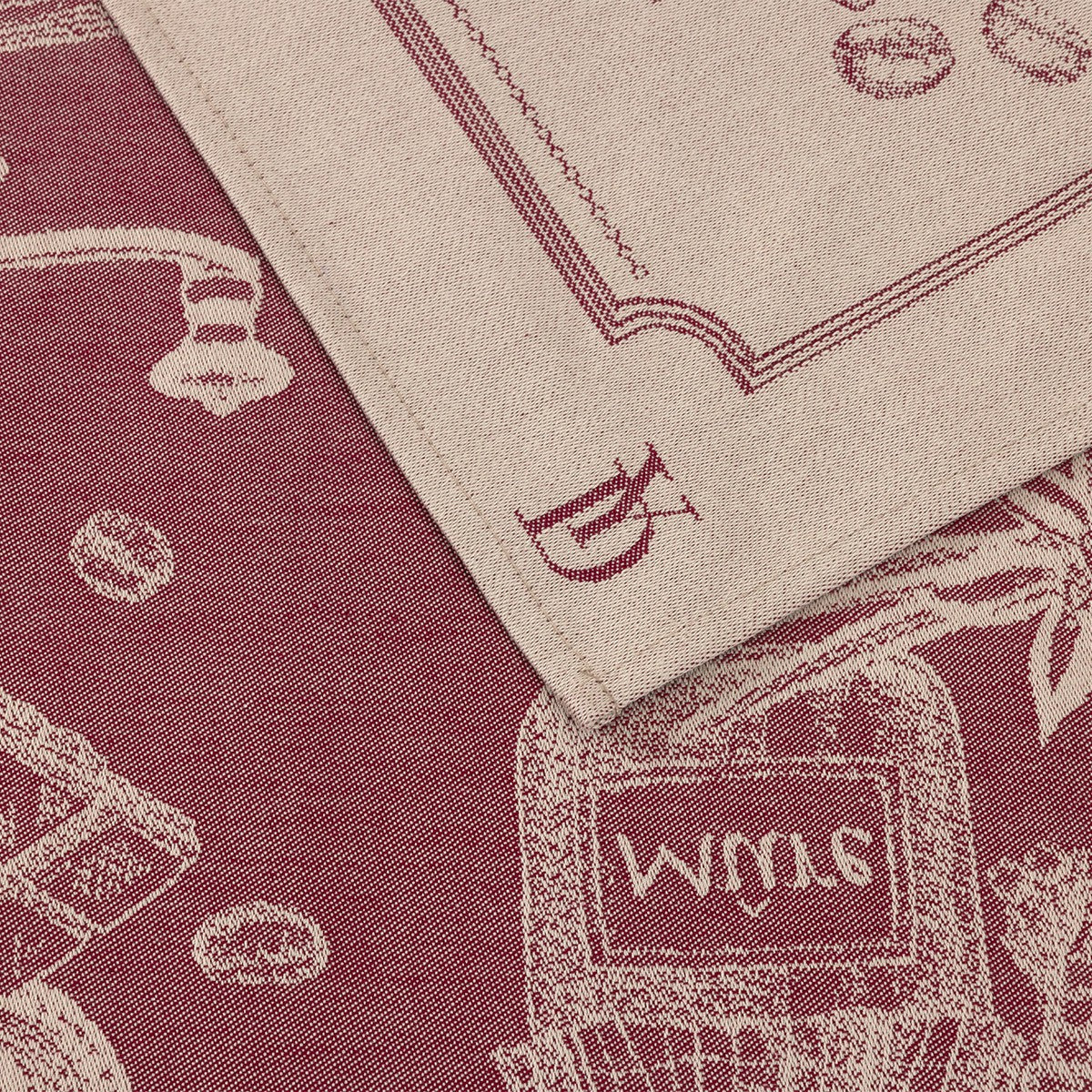 Cafe Tea Towel by Yves Delorme