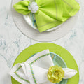 Croco Placemat in Citron