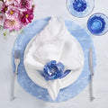 Cloud Placemat in Periwinkle