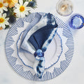 Dream Weaver Placemat in White & Blue