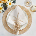 Dream Weaver Placemat in Natural & White