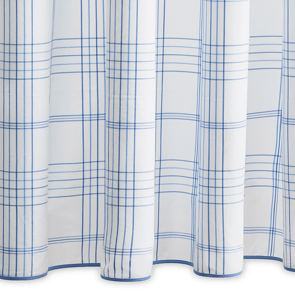 August Plaid Shower Curtains