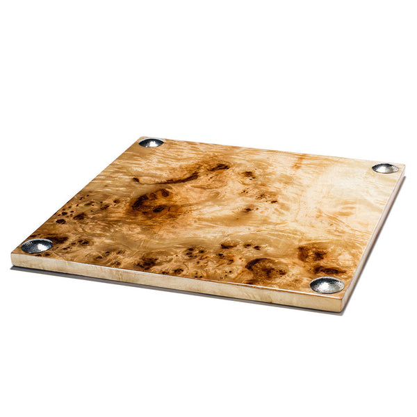 Burl Veneer Large Serving Board