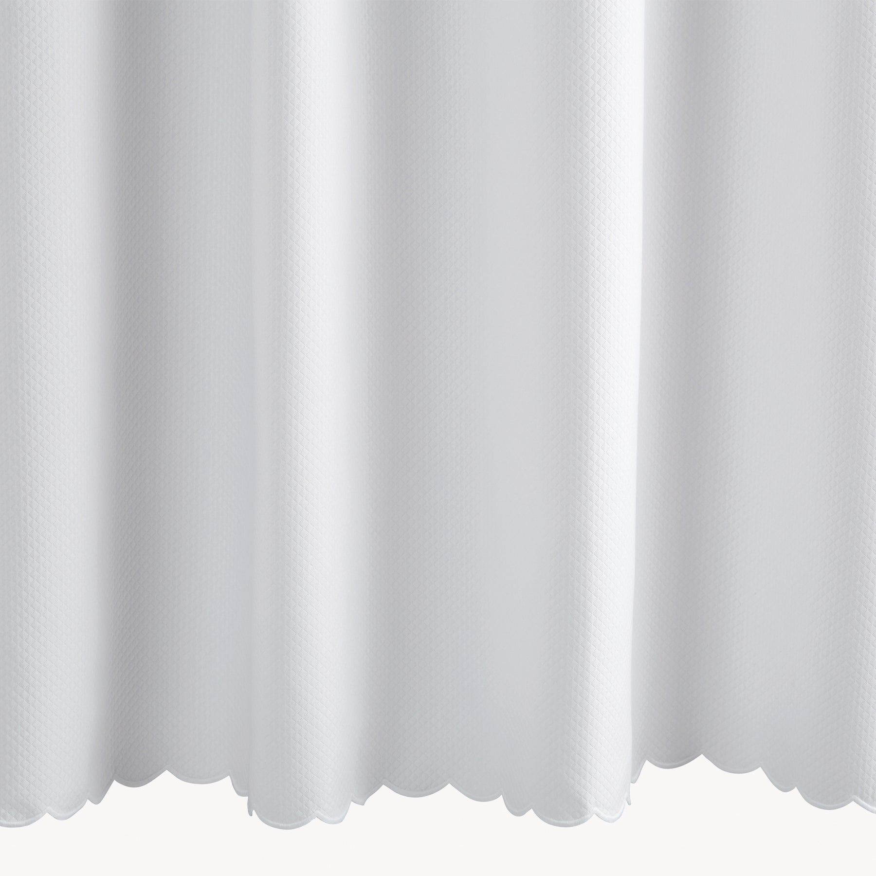 Diamond Pique Shower Curtain - Pioneer Linens