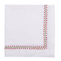 Floral Bud Embroidered Napkins - Pioneer Linens