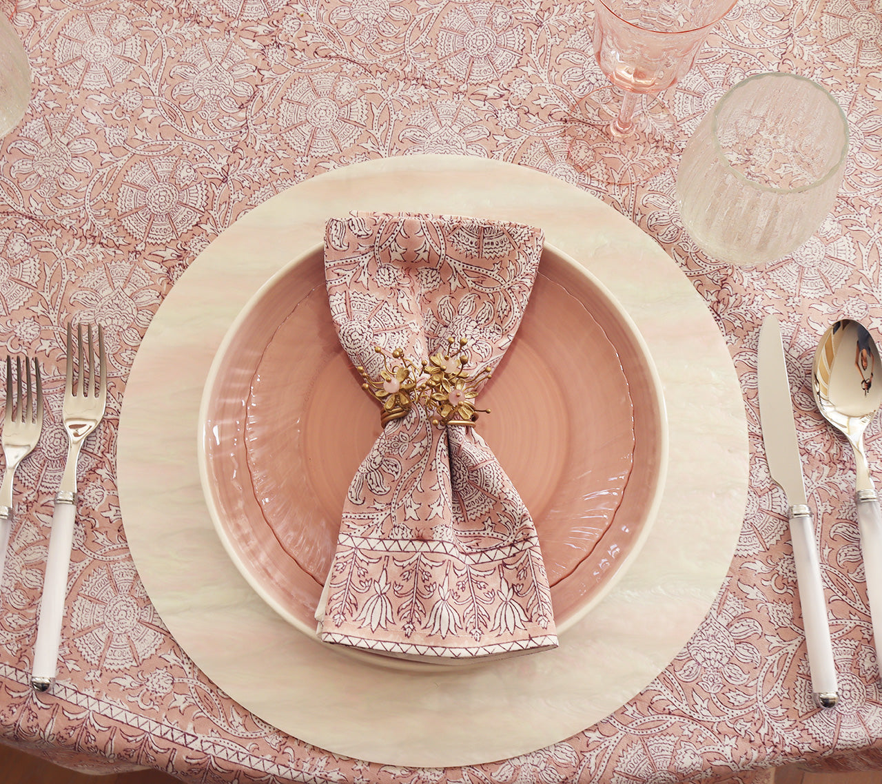 Provence Tablecloth in Mauve