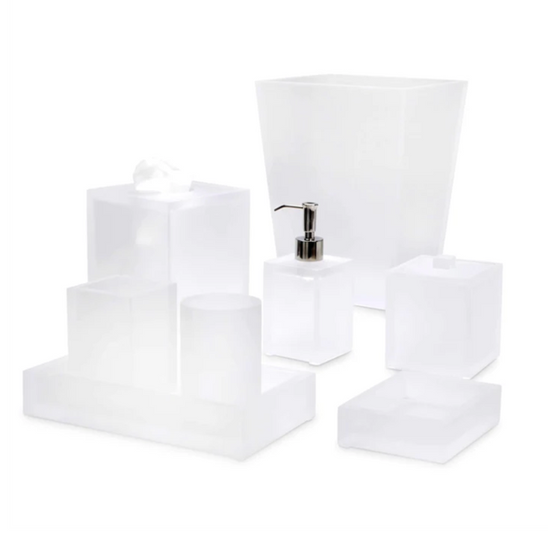 Ice Frosted Snow Vanity Set